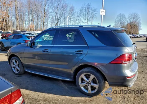 2017 Mercedes-Benz Gle 350 4Matic из США, поврежденный, VIN 4JGDA5HB0HA913926